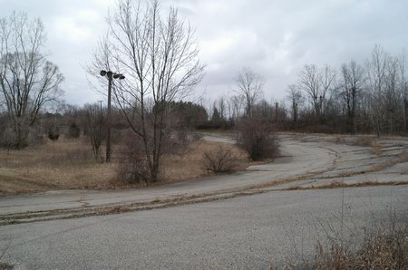 Jackson Motor Speedway - Turn And Light Pole (newer photo)